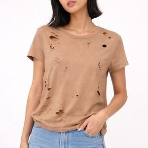 IT Closet Distressed Tee Shirt – Size M (NWT)